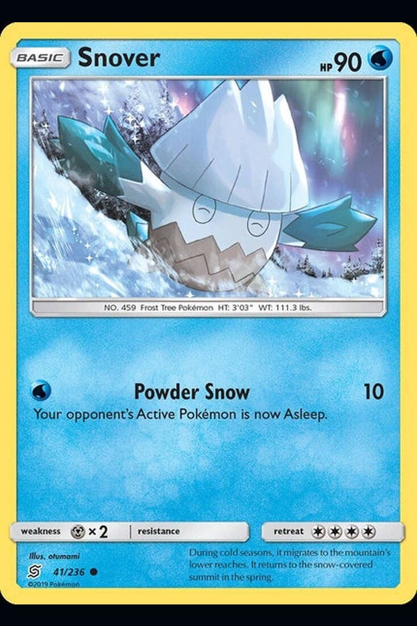041/ 236 Snover - Common - Collectible Madness