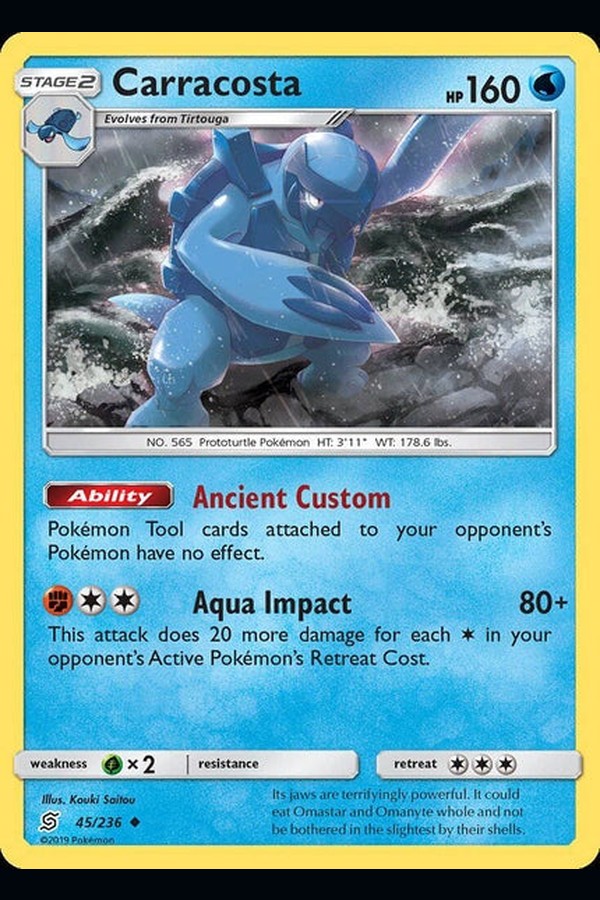 045/ 236 Carracosta - Uncommon - Collectible Madness