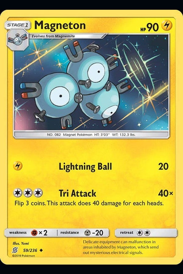 059/ 236 Magneton - Uncommon - Collectible Madness