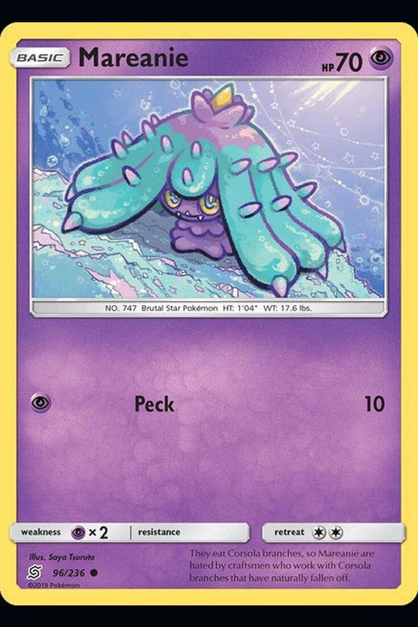 096/ 236 Mareanie - Common - Collectible Madness