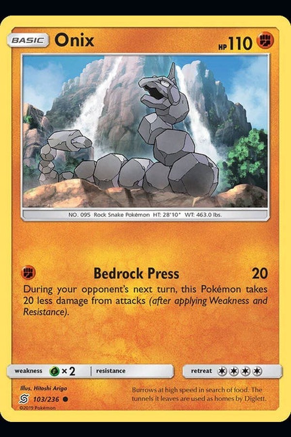 103/ 236 Onix - Common - Collectible Madness