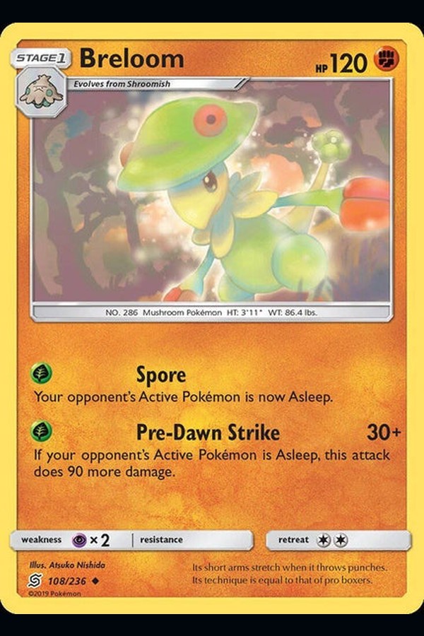 108/ 236 Breloom - Uncommon - Collectible Madness