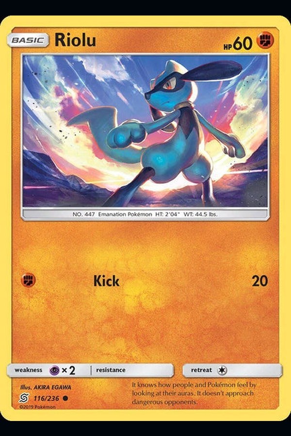 116/ 236 Riolu - Common - Collectible Madness