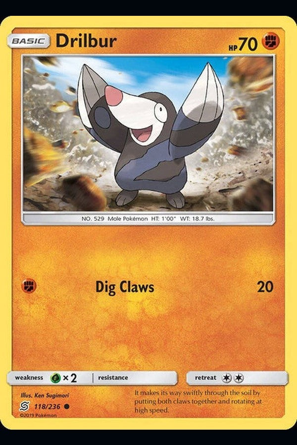 118/ 236 Drilbur - Common - Collectible Madness