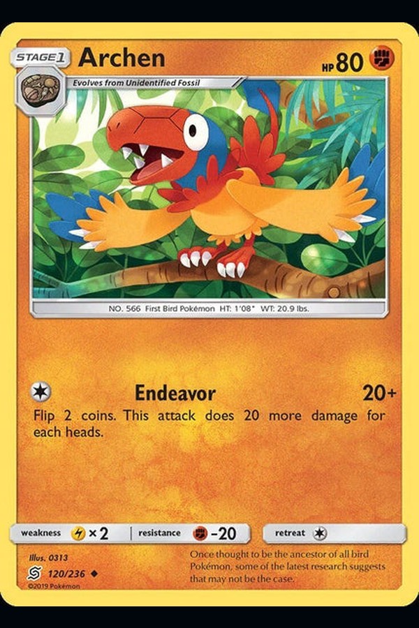 120/ 236 Archen - Uncommon - Collectible Madness