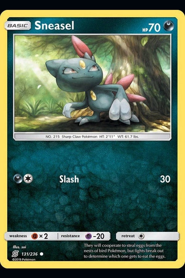 131/ 236 Sneasel - Common - Collectible Madness