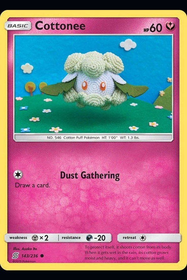 143/ 236 Cottonee - Common - Collectible Madness