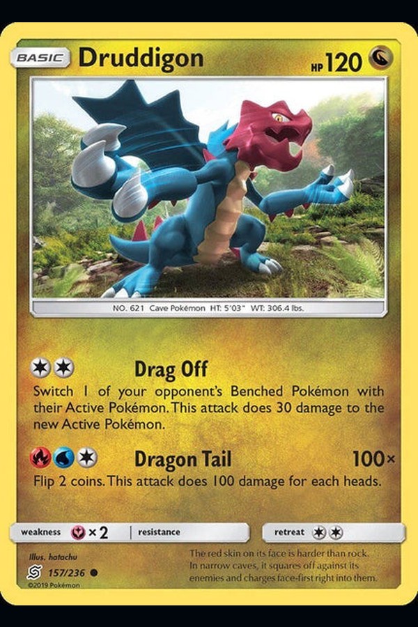 157/ 236 Druddigon - Common - Collectible Madness
