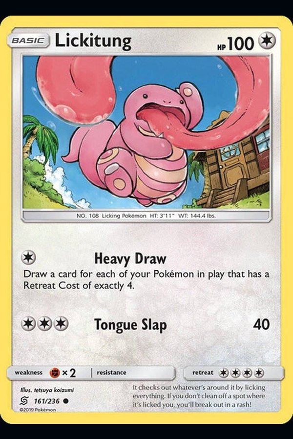 161/ 236 Lickitung - Common - Collectible Madness