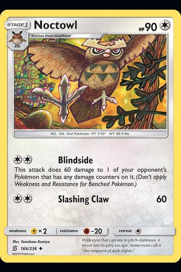 166/ 236 Noctowl - Uncommon - Collectible Madness