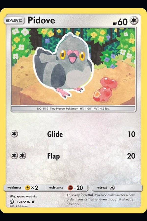 174/ 236 Pidove - Common - Collectible Madness