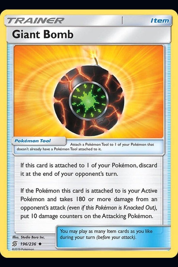 196/ 236 Giant Bomb - Uncommon - Collectible Madness