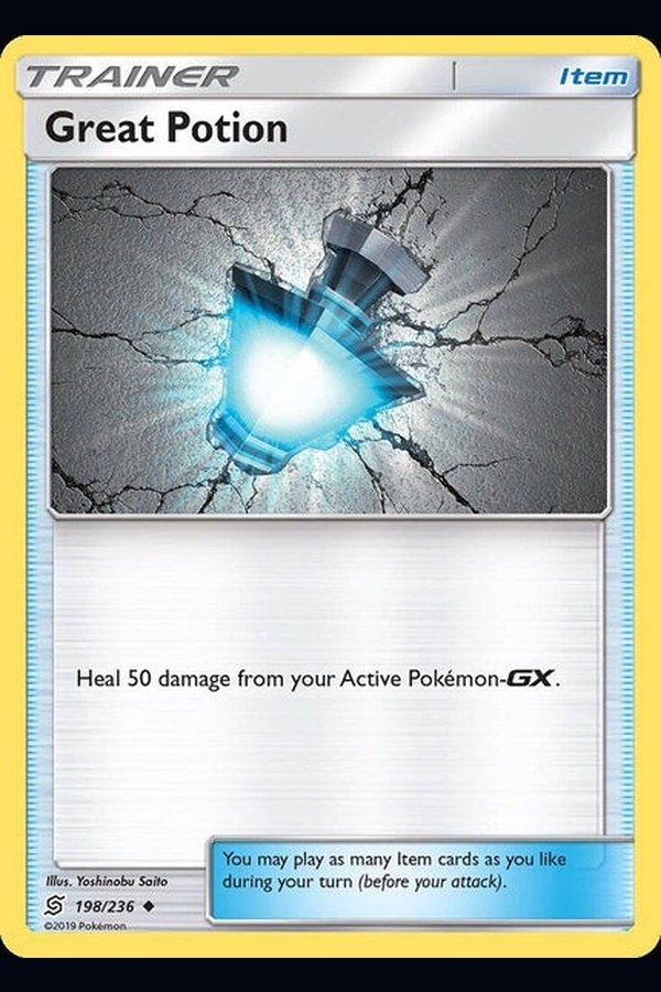 198/ 236 Great Potion - Uncommon - Collectible Madness
