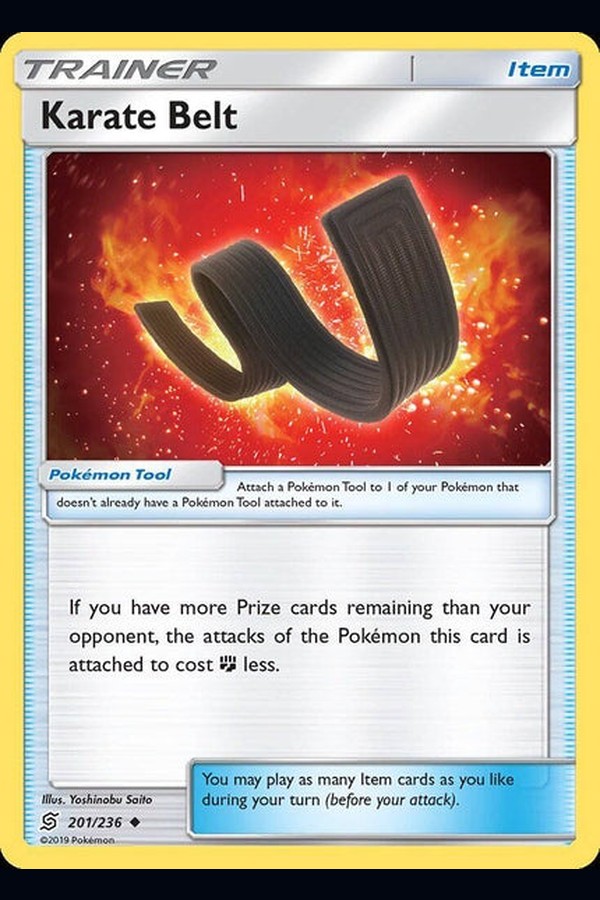 201/ 236 Karate Belt - Uncommon - Collectible Madness