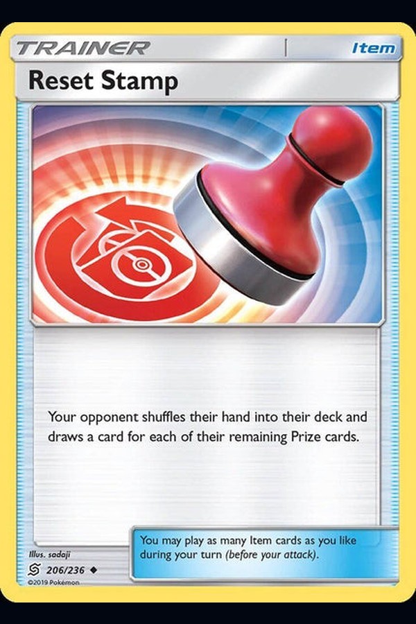 206/ 236 Reset Stamp - Uncommon - Collectible Madness