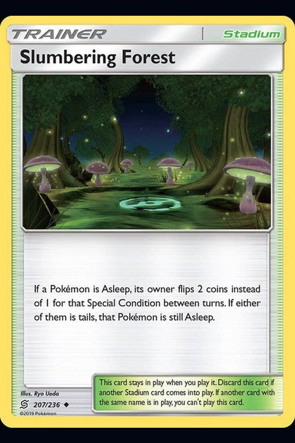 207/ 236 Slumbering Forest - Uncommon Reverse Holo - Collectible Madness