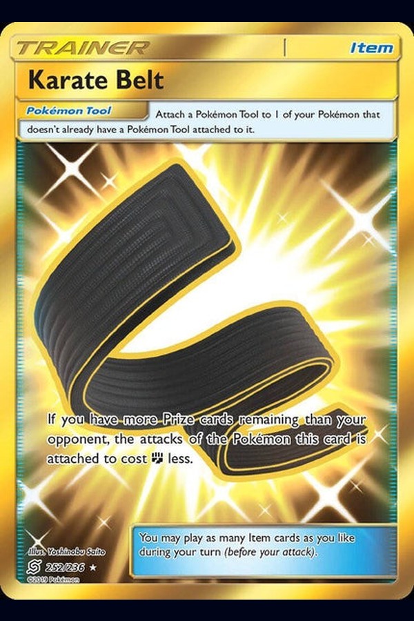 252/ 236 Karate Belt - Secret Rare - Collectible Madness