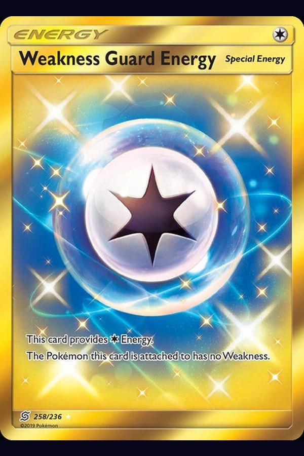 258/ 236 Weakness Guard Energy - Secret Rare - Collectible Madness