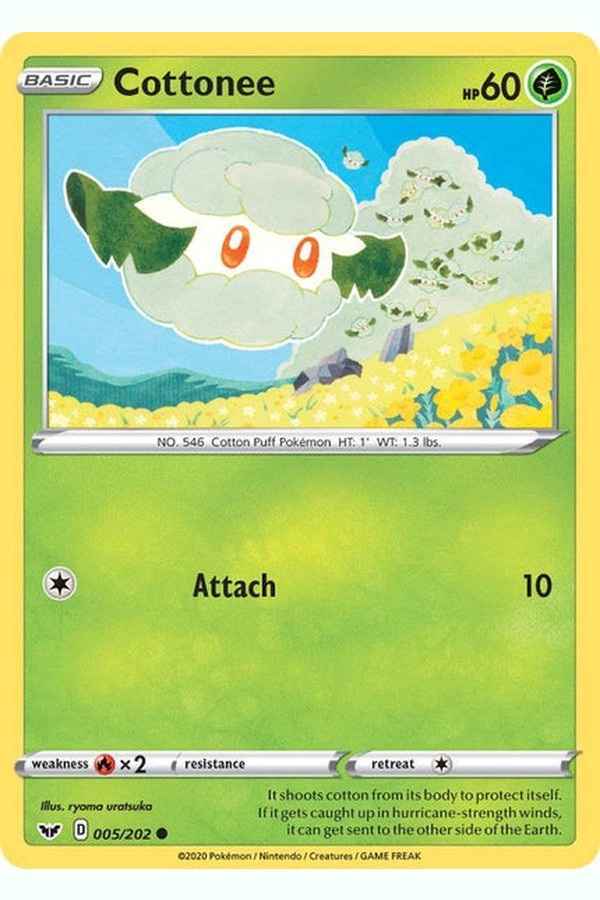 005 / 202 Cottonee - Common - Collectible Madness