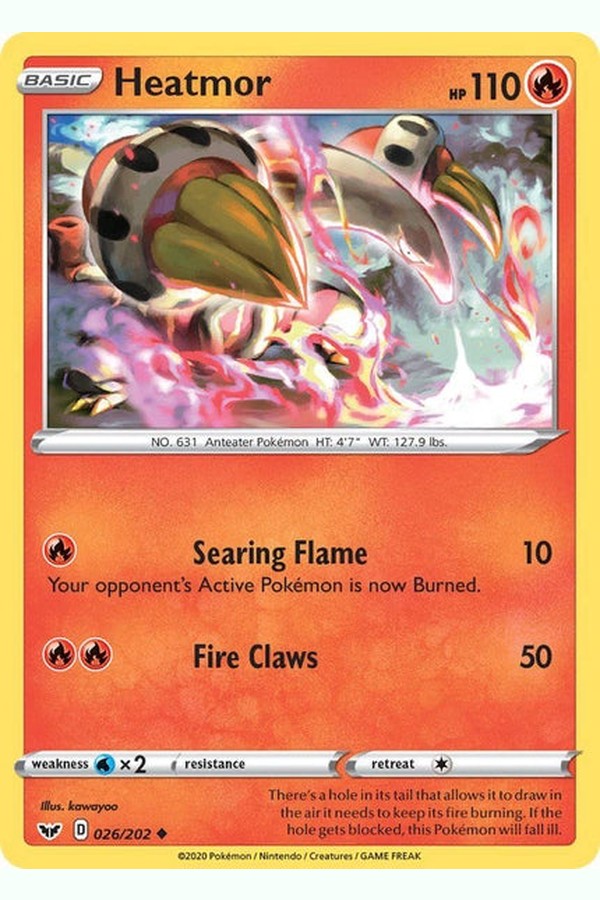 026 / 202 Heatmor - Uncommon - Collectible Madness