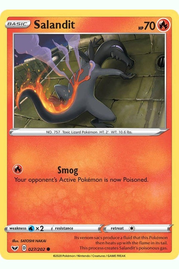 027 / 202 Salandit - Common - Collectible Madness