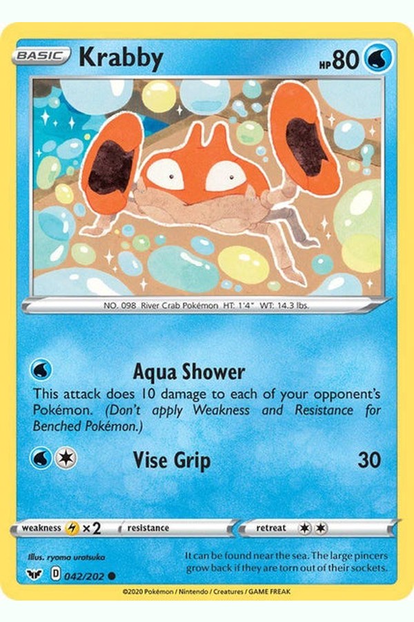 042 / 202 Krabby - Common - Collectible Madness
