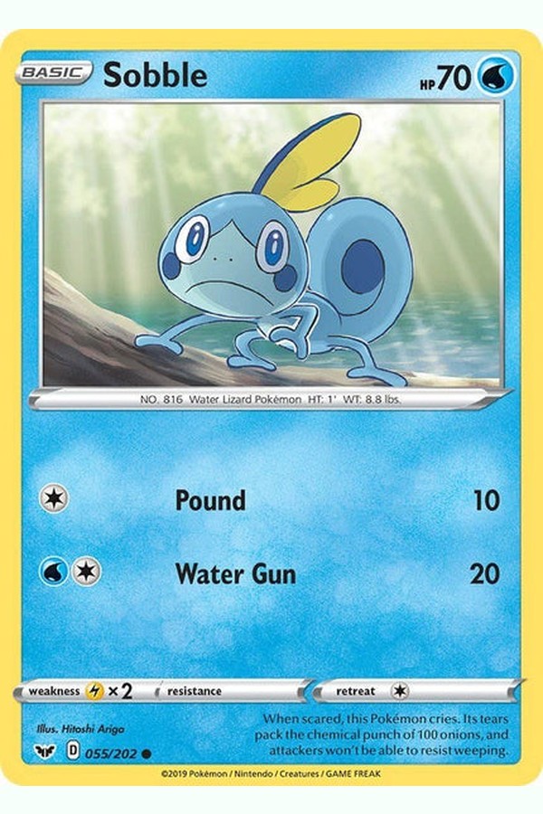 055 / 202 Sobble - Common - Collectible Madness