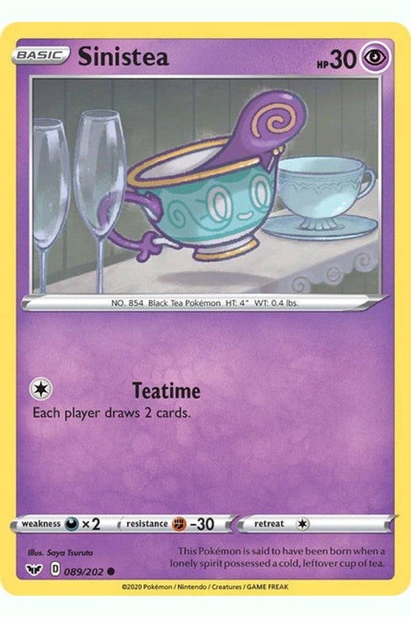 089 / 202 Sinistea - Common - Collectible Madness