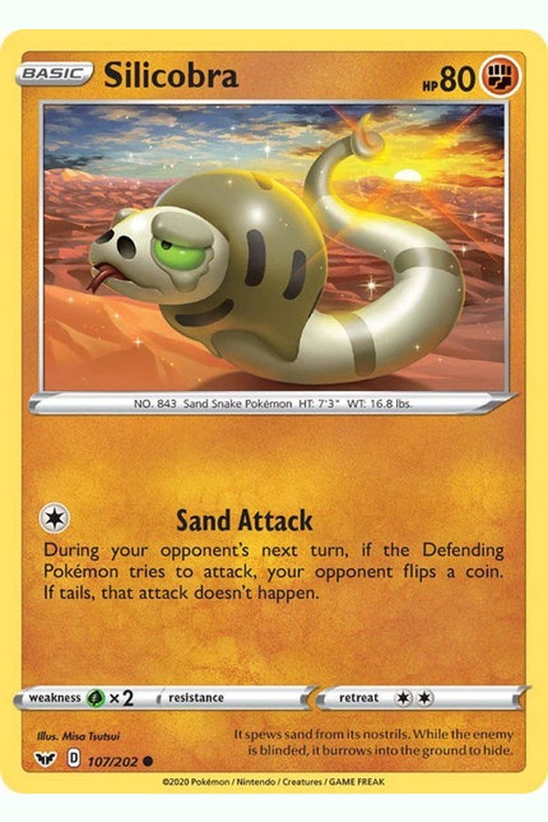 107 / 202 Silicobra - Common - Collectible Madness