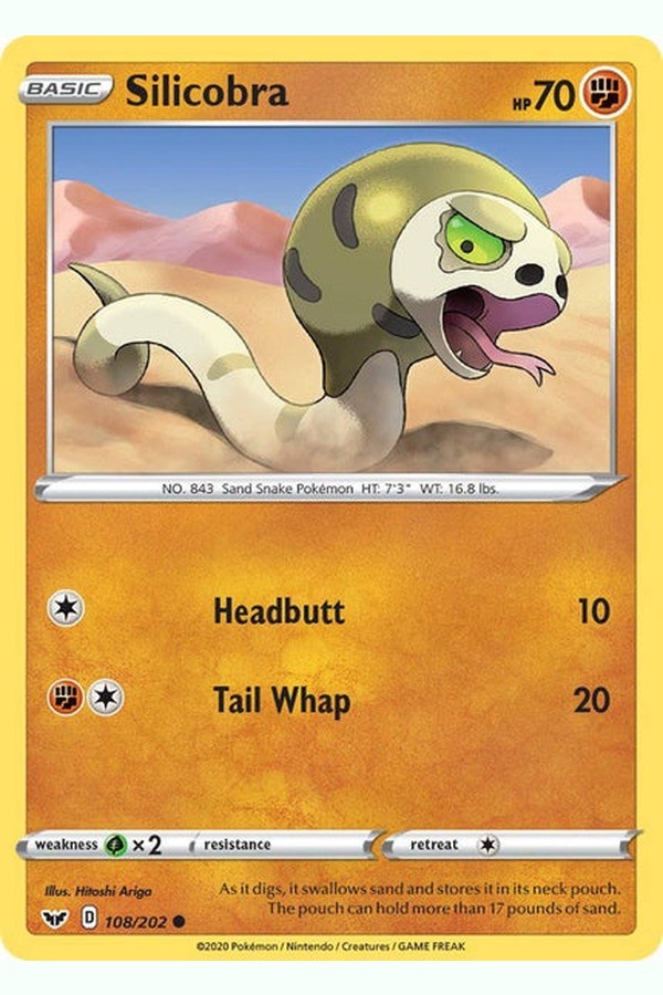 108 / 202 Silicobra - Common - Collectible Madness