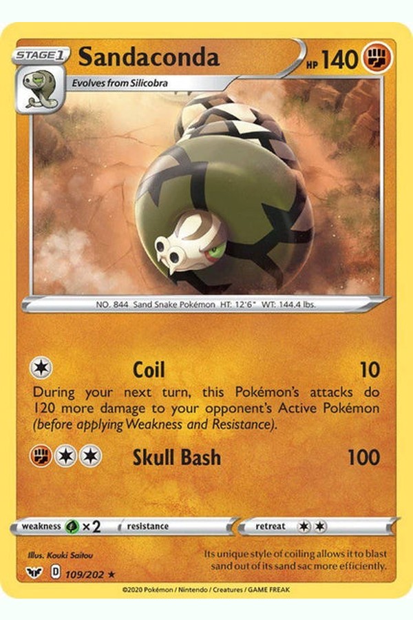 109 / 202 Sandaconda - Rare - Collectible Madness