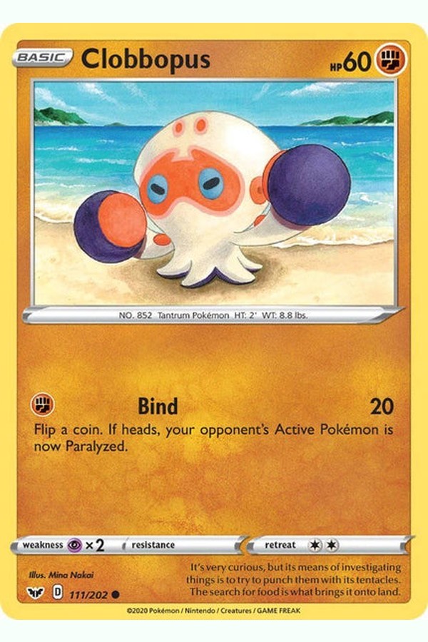 111 / 202 Clobbopus - Common - Collectible Madness