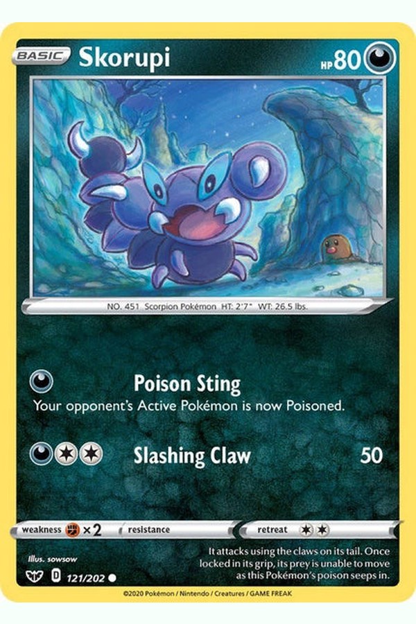 121 / 202 Skorupi - Common - Collectible Madness