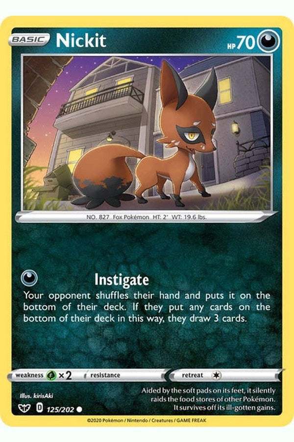 125 / 202 Nickit - Common - Collectible Madness