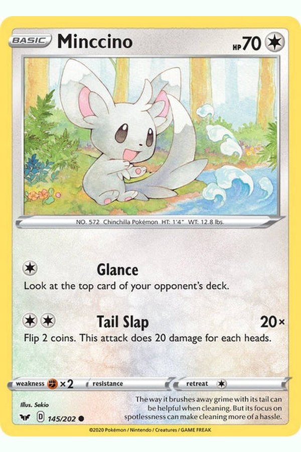 145 / 202 Minccino - Common - Collectible Madness
