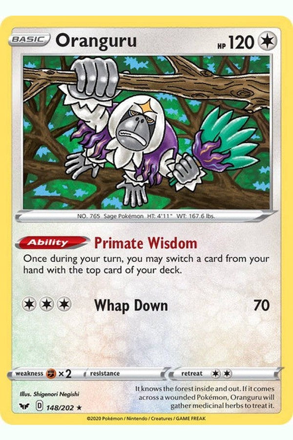 148 / 202 Oranguru - Rare Holo - Collectible Madness