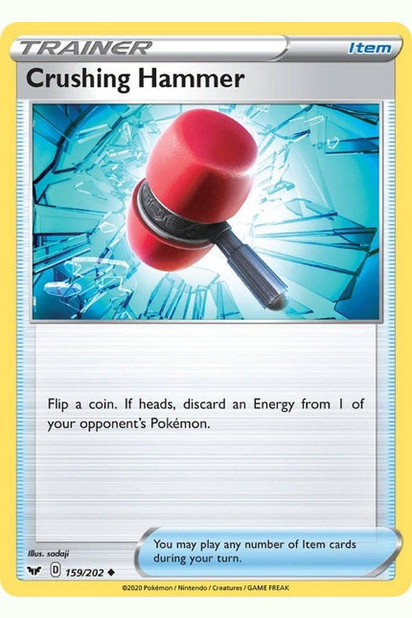 159 / 202 Crushing Hammer - Uncommon Reverse Holo - Collectible Madness