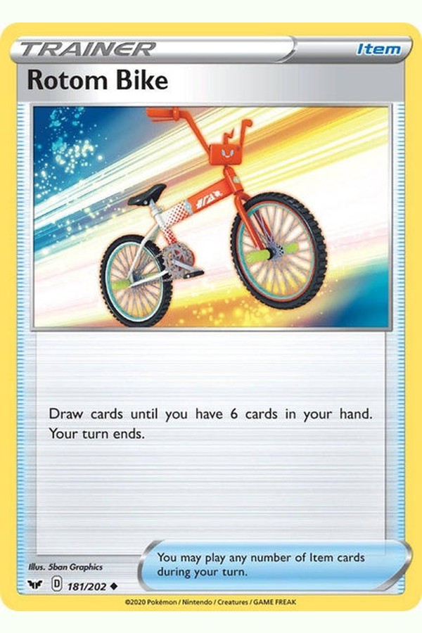 181 / 202 Rotom Bike - Uncommon - Collectible Madness