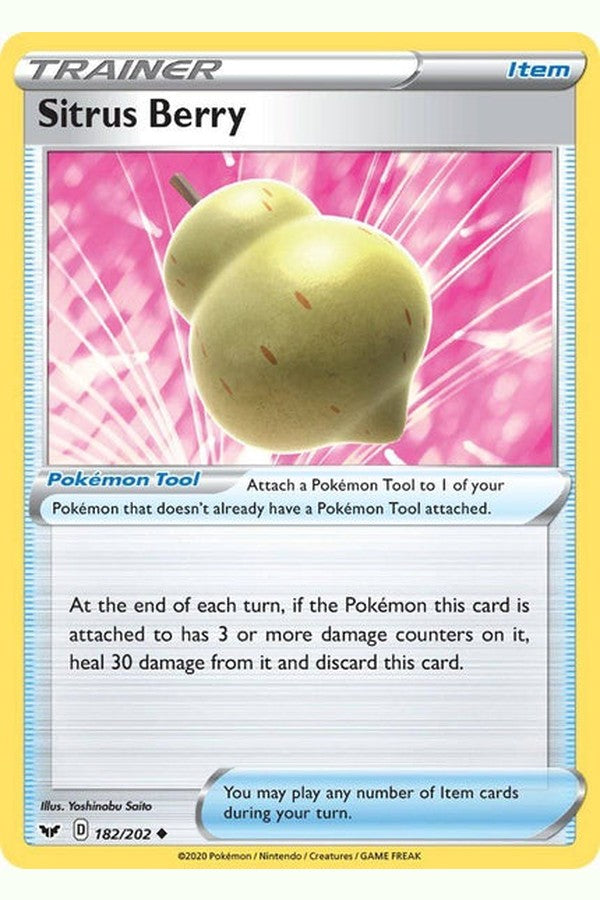 182 / 202 Sitrus Berry - Uncommon - Collectible Madness