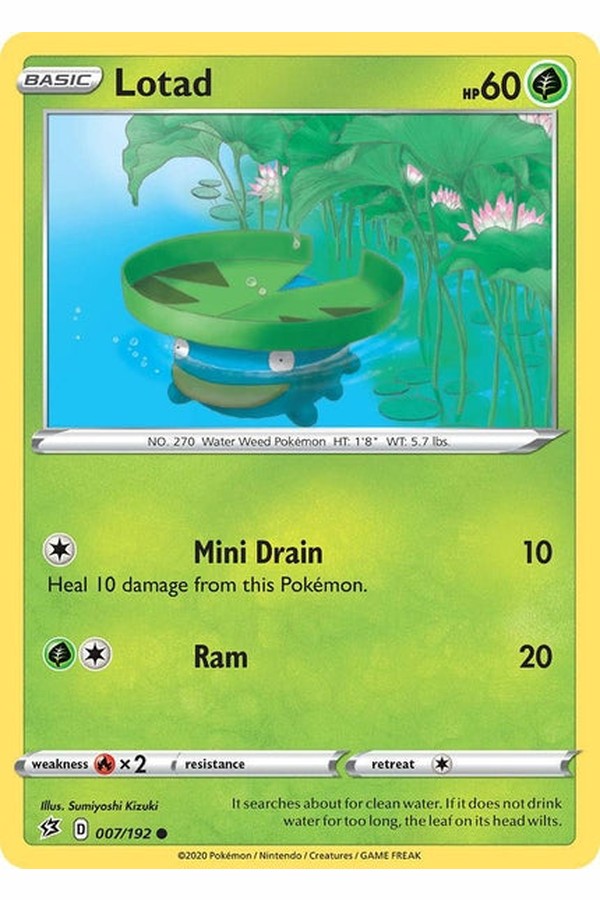 007 / 192 Lotad - Common - Collectible Madness
