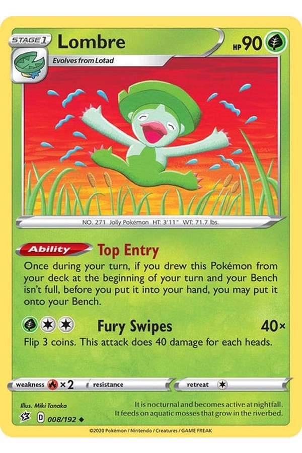 008 / 192 Lombre - Uncommon - Collectible Madness