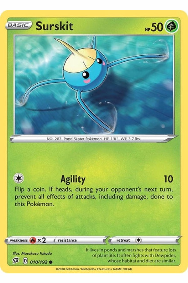 010 / 192 Surskit - Common - Collectible Madness