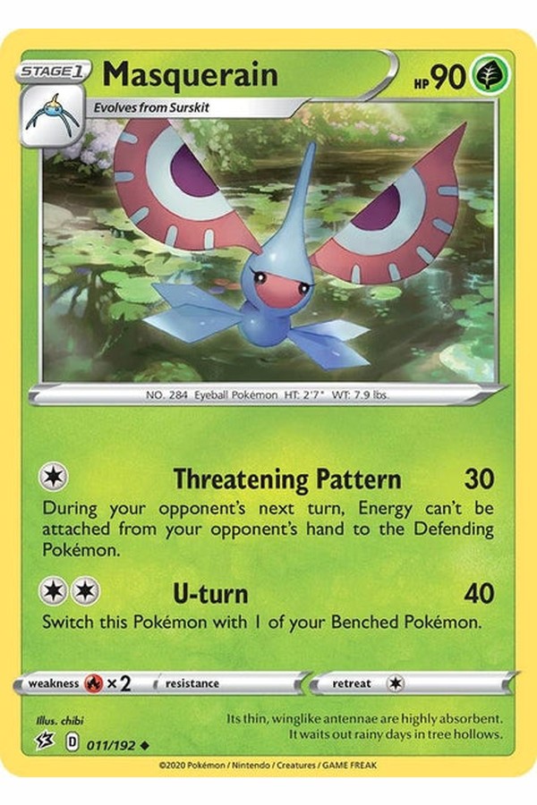 011 / 192 Masquerain - Uncommon - Collectible Madness