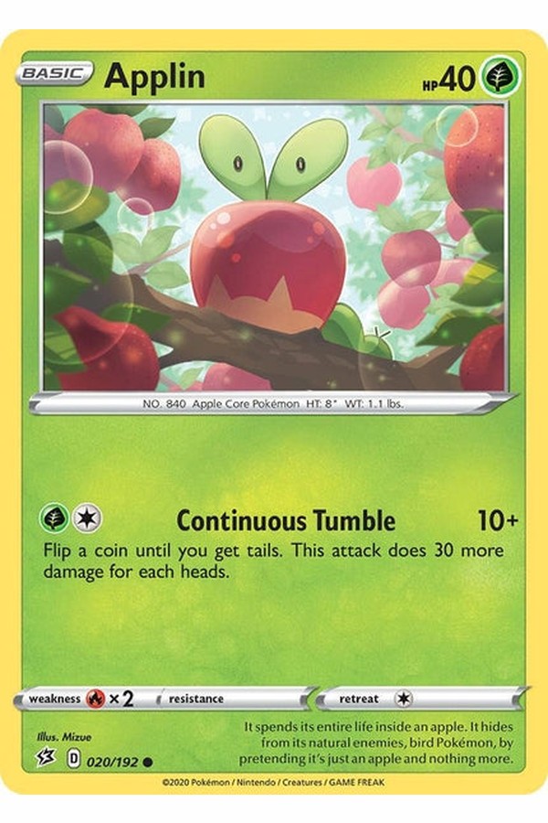 020 / 192 Applin - Common - Collectible Madness