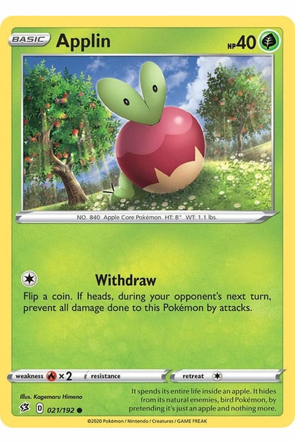 021 / 192 Applin - Common - Collectible Madness