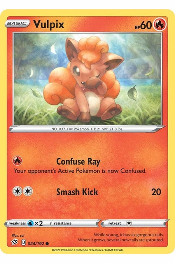 024 / 192 Vulpix - Common - Collectible Madness