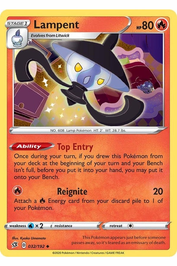 032 / 192 Lampent - Uncommon - Collectible Madness