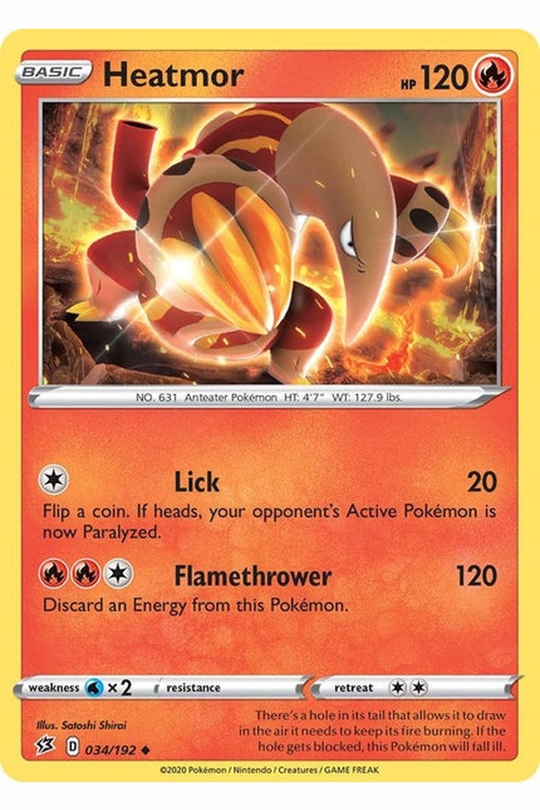 034 / 192 Heatmor - Uncommon - Collectible Madness