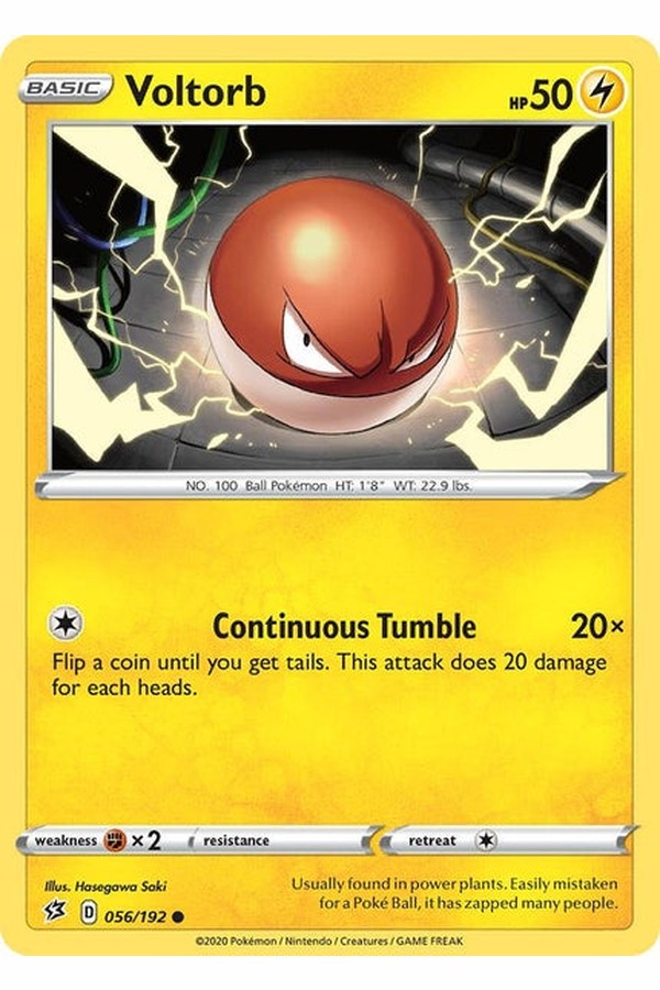 056 / 192 Voltorb - Common - Collectible Madness