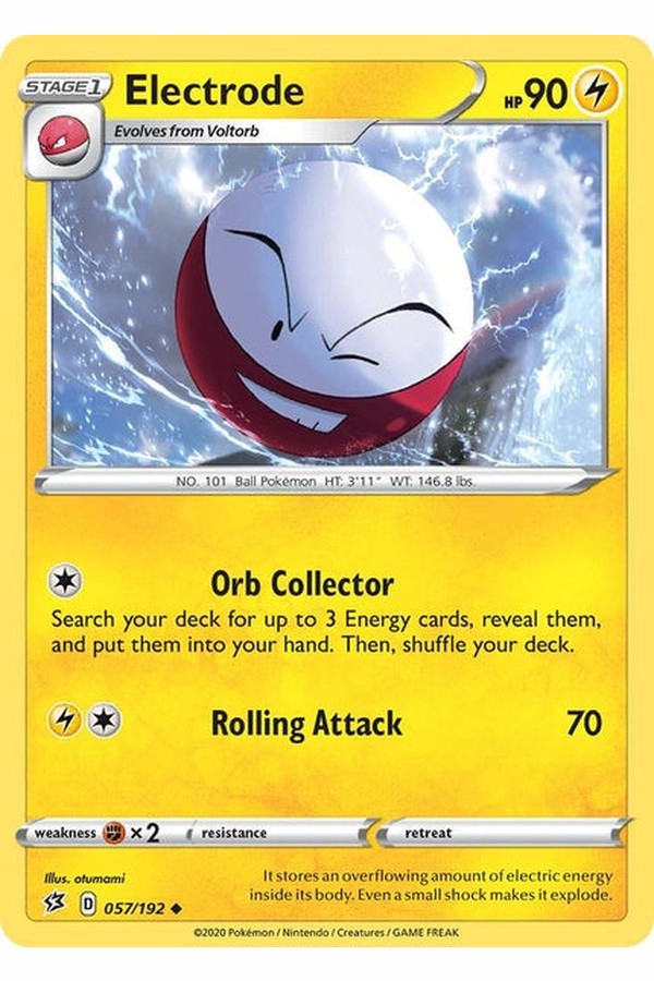 057 / 192 Electrode - Uncommon - Collectible Madness